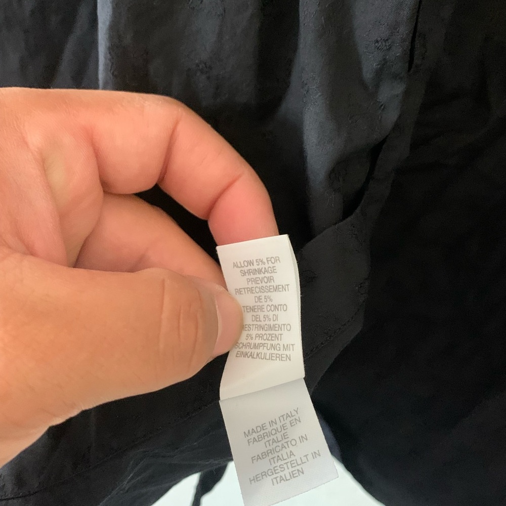 Paul Smith Black Long Sleeve Button-Up Shirt - Picture 8 of 10